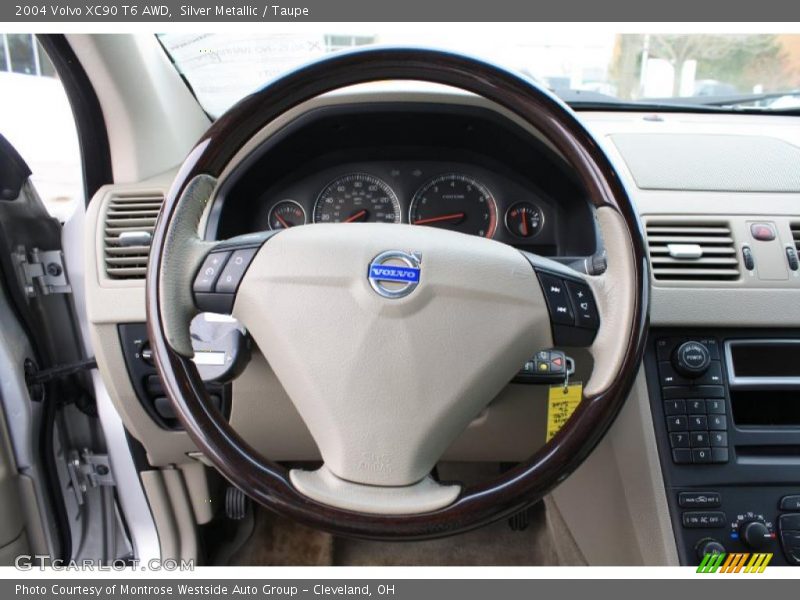 Silver Metallic / Taupe 2004 Volvo XC90 T6 AWD