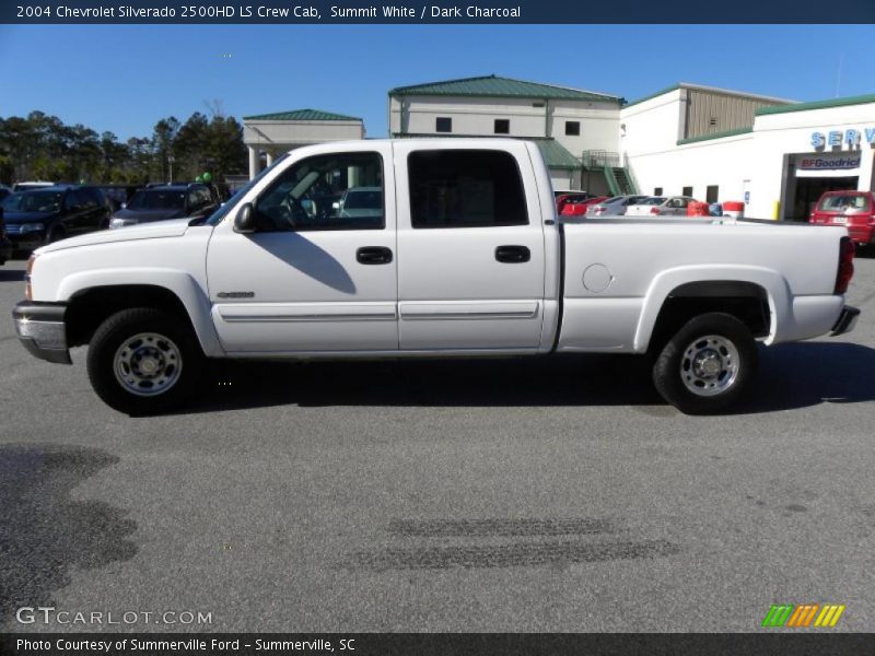 Summit White / Dark Charcoal 2004 Chevrolet Silverado 2500HD LS Crew Cab