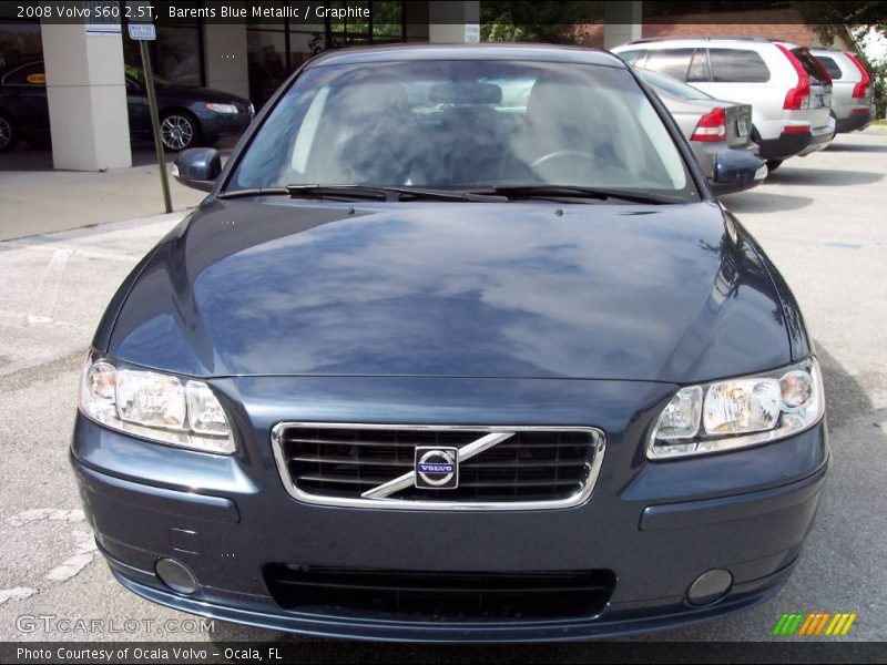 Barents Blue Metallic / Graphite 2008 Volvo S60 2.5T