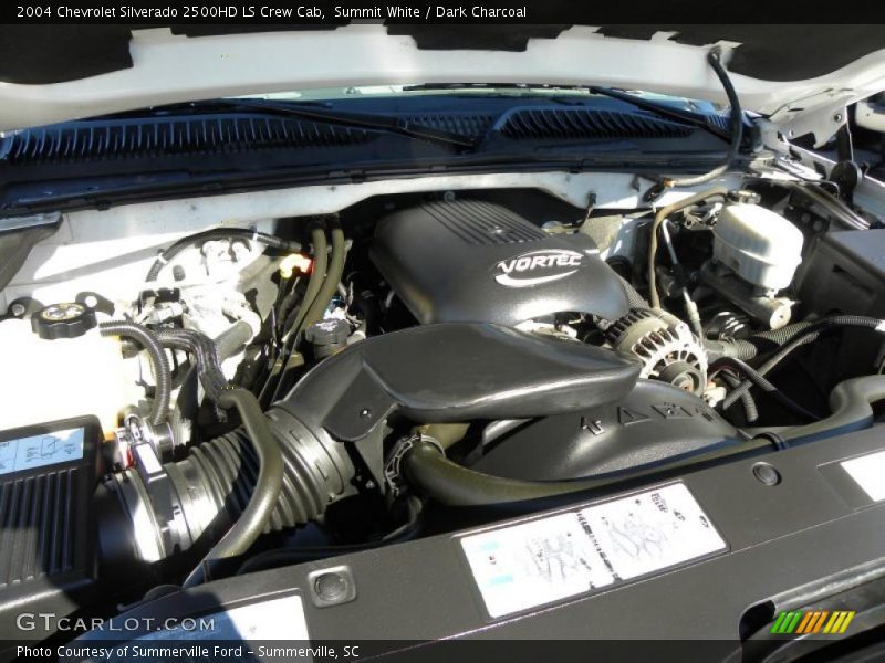 Summit White / Dark Charcoal 2004 Chevrolet Silverado 2500HD LS Crew Cab
