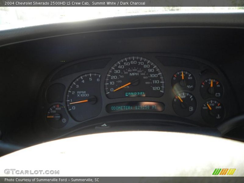 Summit White / Dark Charcoal 2004 Chevrolet Silverado 2500HD LS Crew Cab