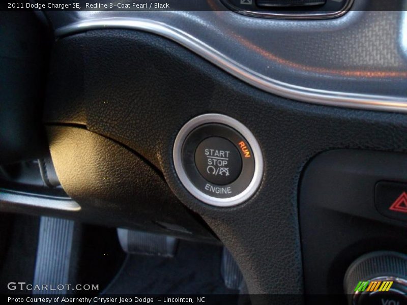 Controls of 2011 Charger SE