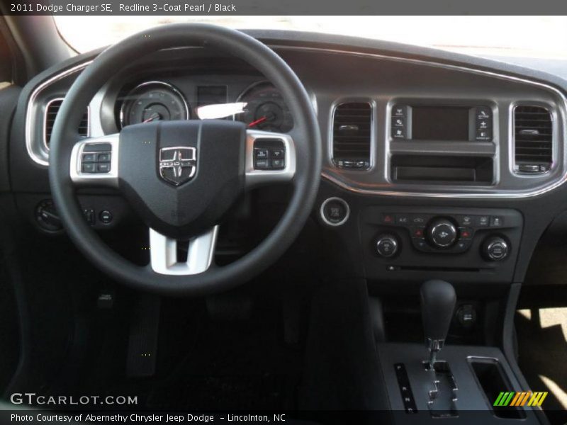 Dashboard of 2011 Charger SE