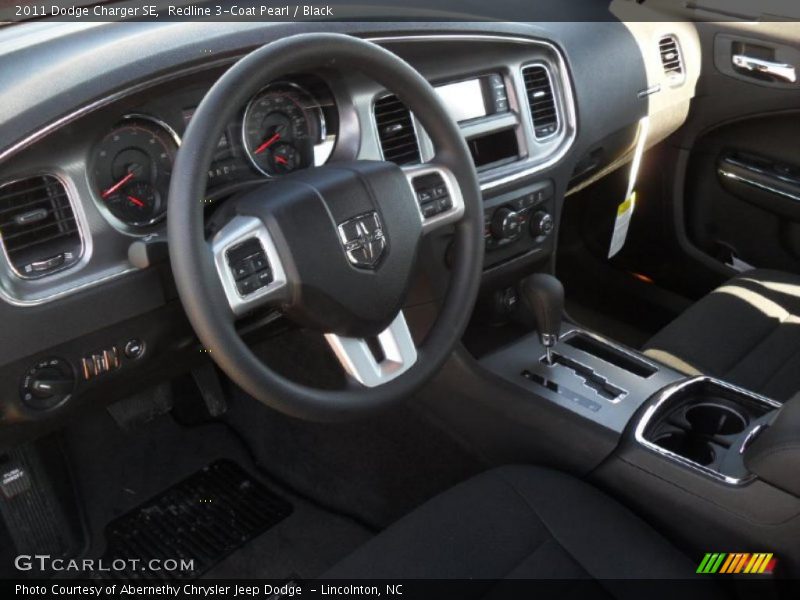 Black Interior - 2011 Charger SE 