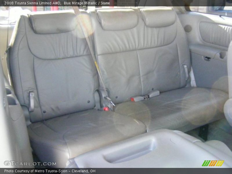 Blue Mirage Metallic / Stone 2008 Toyota Sienna Limited AWD