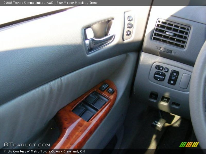 Blue Mirage Metallic / Stone 2008 Toyota Sienna Limited AWD