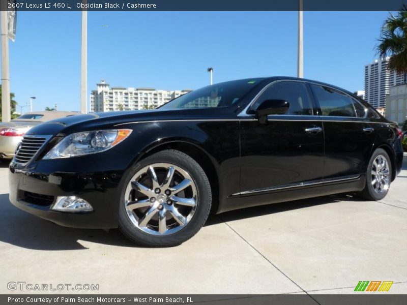 Obsidian Black / Cashmere 2007 Lexus LS 460 L