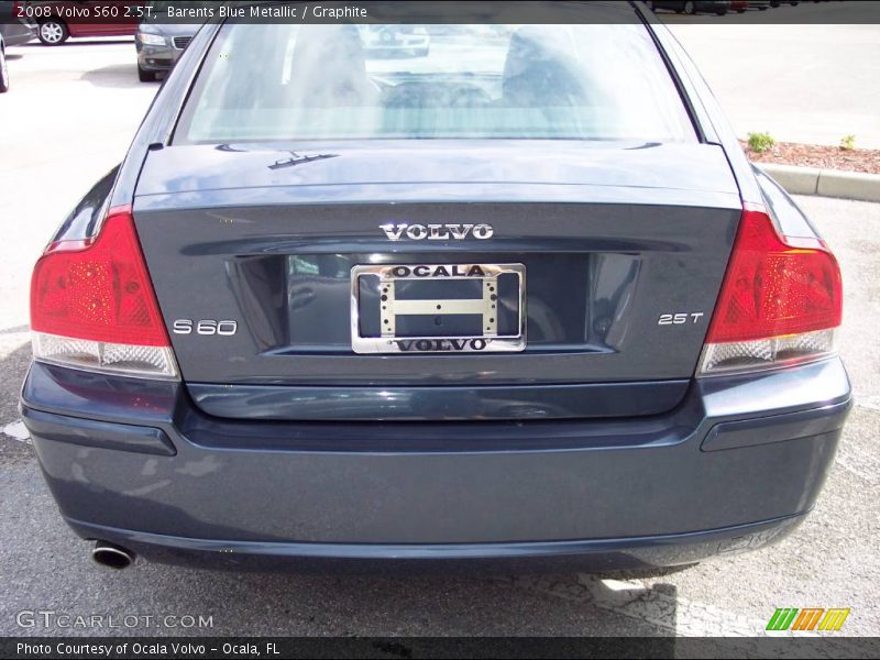 Barents Blue Metallic / Graphite 2008 Volvo S60 2.5T