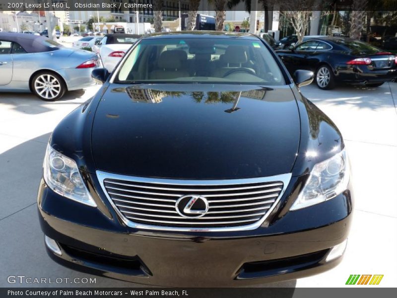 Obsidian Black / Cashmere 2007 Lexus LS 460 L