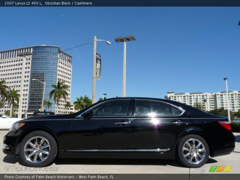 Obsidian Black / Cashmere 2007 Lexus LS 460 L