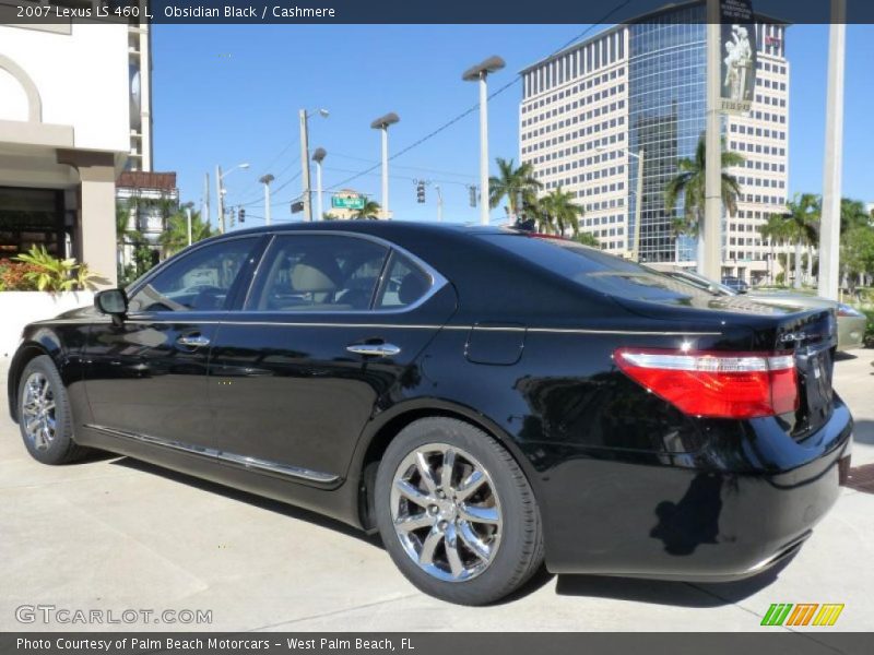 Obsidian Black / Cashmere 2007 Lexus LS 460 L