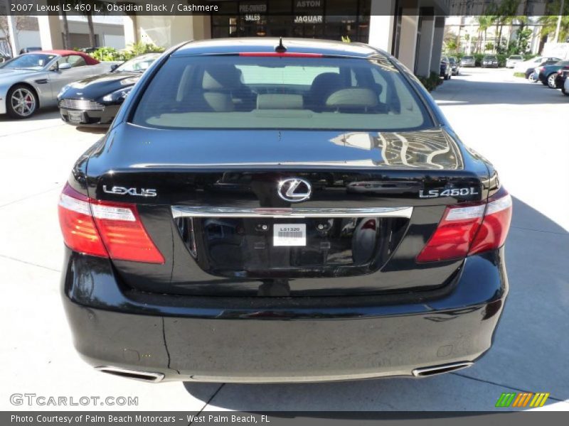Obsidian Black / Cashmere 2007 Lexus LS 460 L