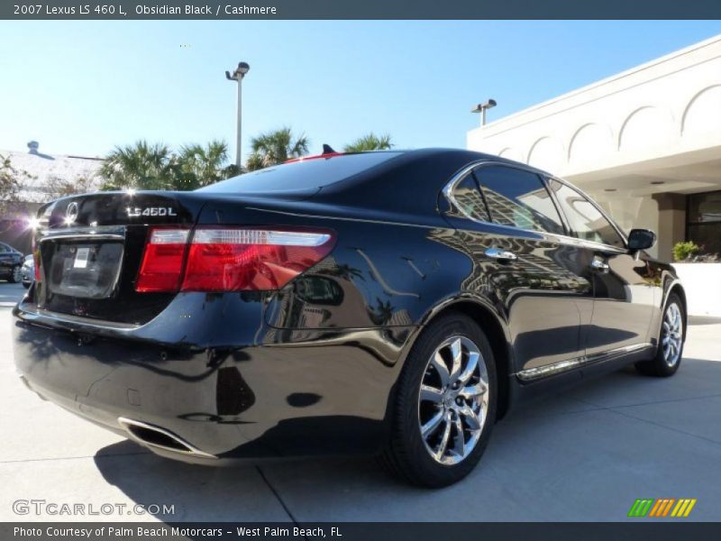 Obsidian Black / Cashmere 2007 Lexus LS 460 L