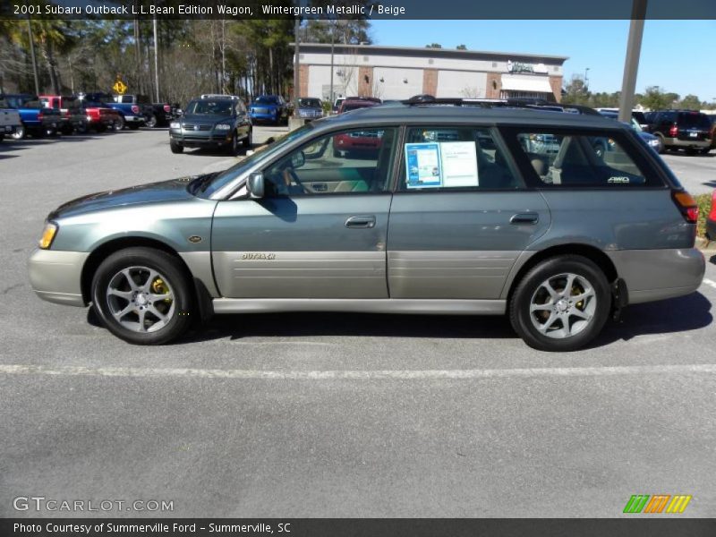  2001 Outback L.L.Bean Edition Wagon Wintergreen Metallic