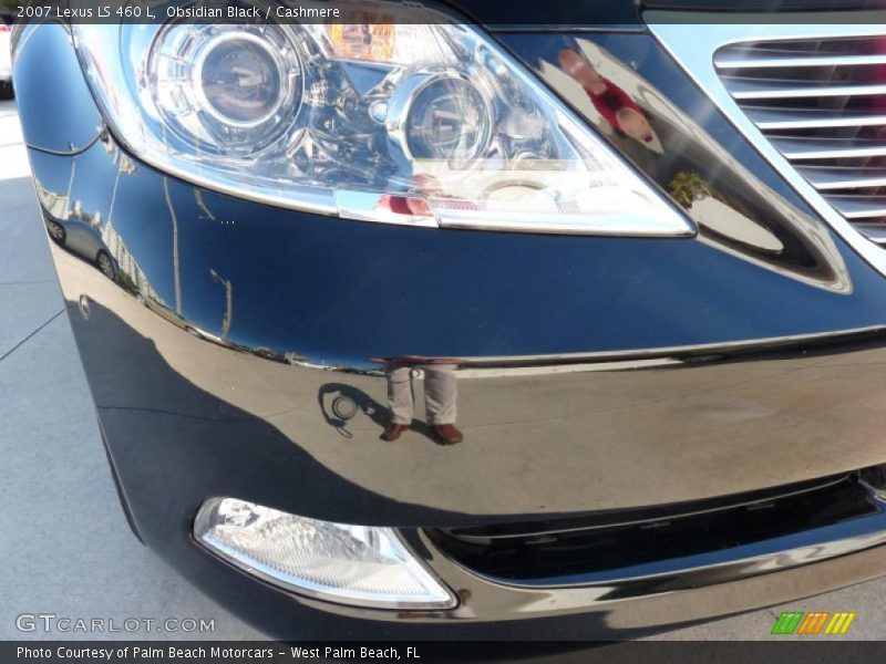 Obsidian Black / Cashmere 2007 Lexus LS 460 L