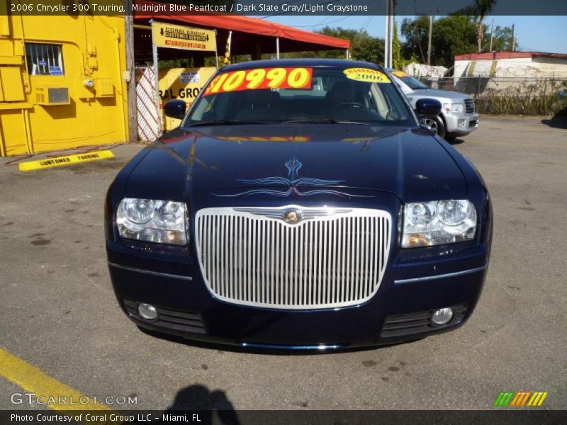 Midnight Blue Pearlcoat / Dark Slate Gray/Light Graystone 2006 Chrysler 300 Touring