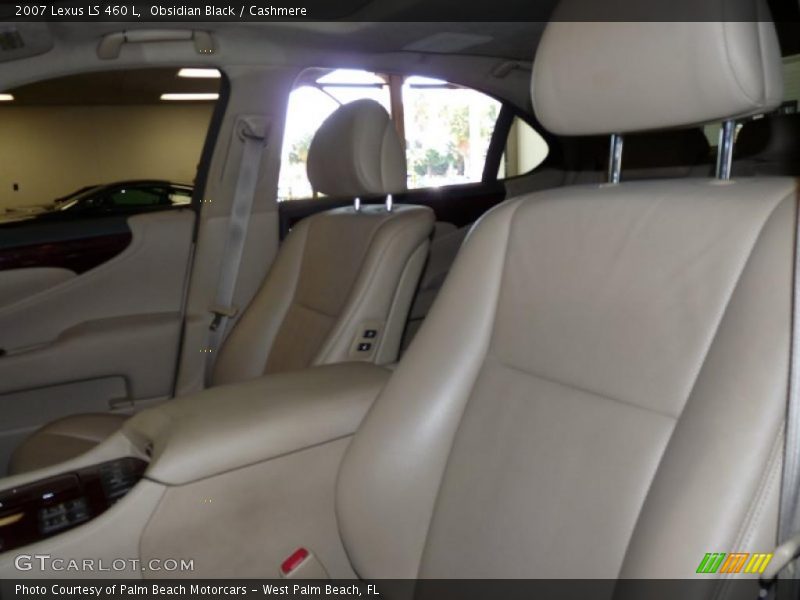 Obsidian Black / Cashmere 2007 Lexus LS 460 L