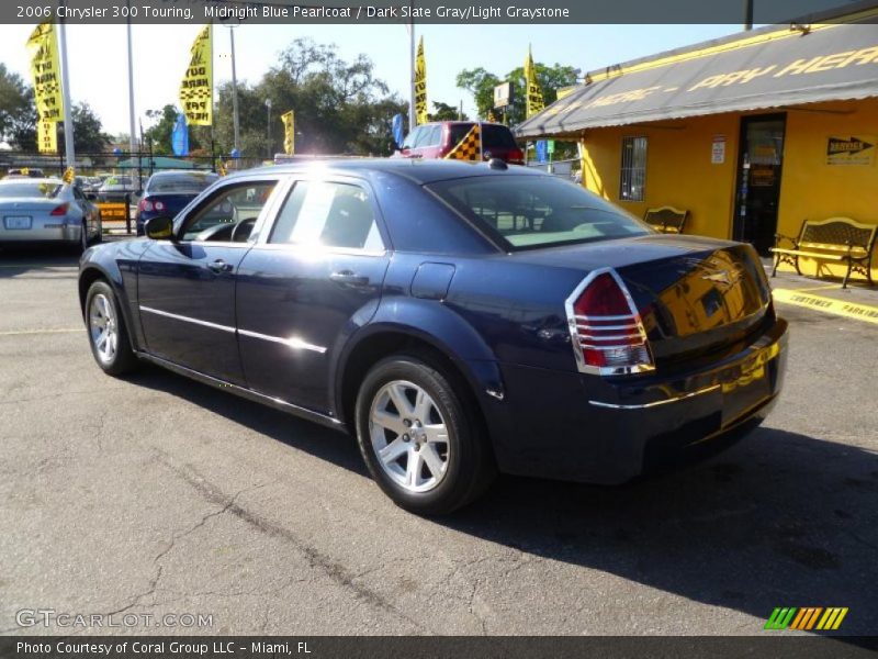 Midnight Blue Pearlcoat / Dark Slate Gray/Light Graystone 2006 Chrysler 300 Touring