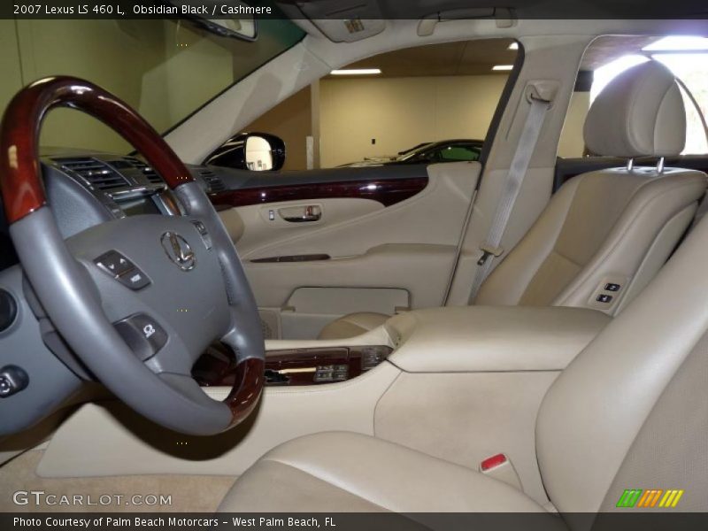 Obsidian Black / Cashmere 2007 Lexus LS 460 L