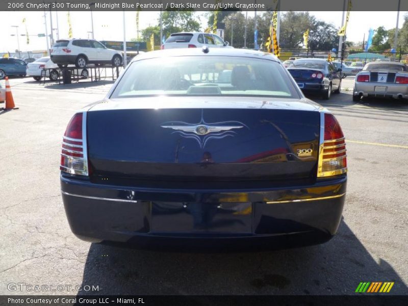 Midnight Blue Pearlcoat / Dark Slate Gray/Light Graystone 2006 Chrysler 300 Touring