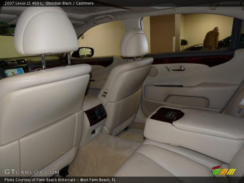 Obsidian Black / Cashmere 2007 Lexus LS 460 L