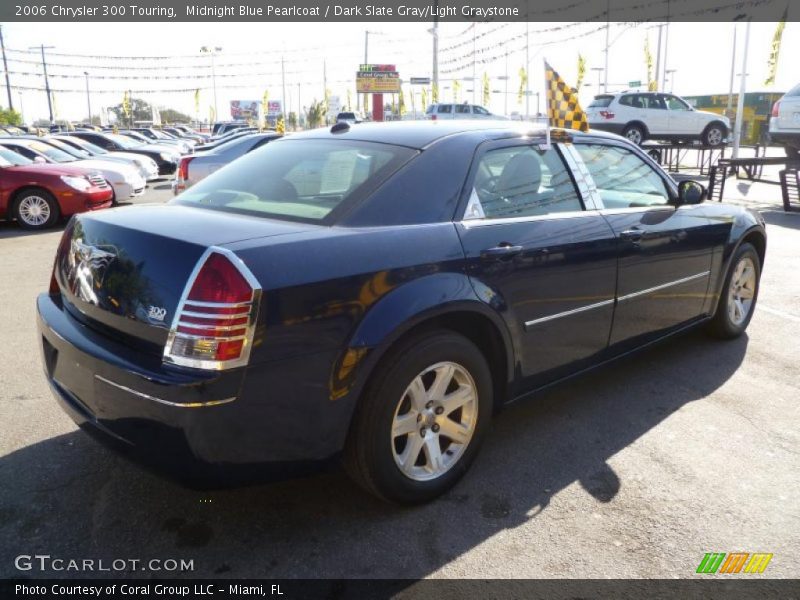 Midnight Blue Pearlcoat / Dark Slate Gray/Light Graystone 2006 Chrysler 300 Touring