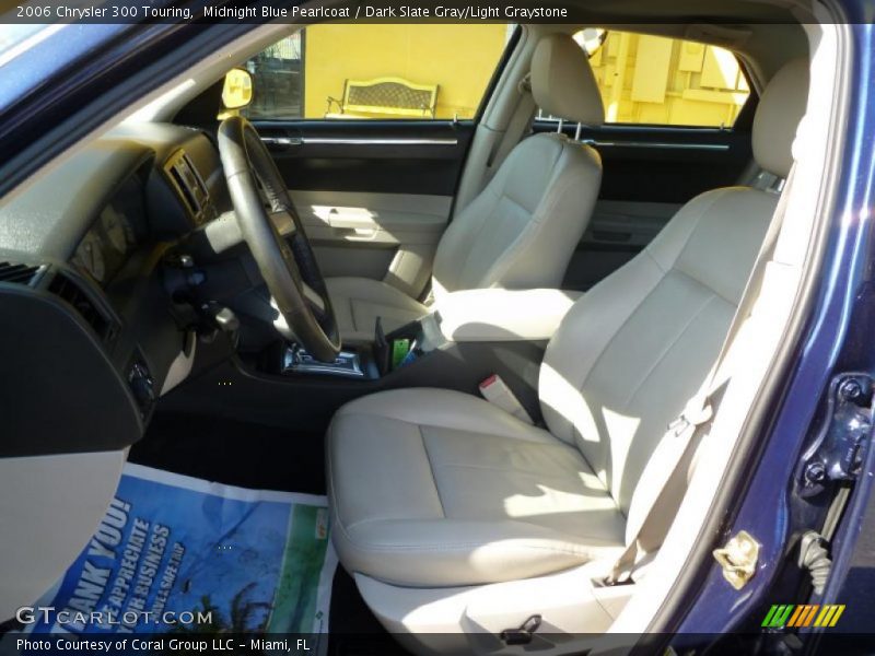 Midnight Blue Pearlcoat / Dark Slate Gray/Light Graystone 2006 Chrysler 300 Touring