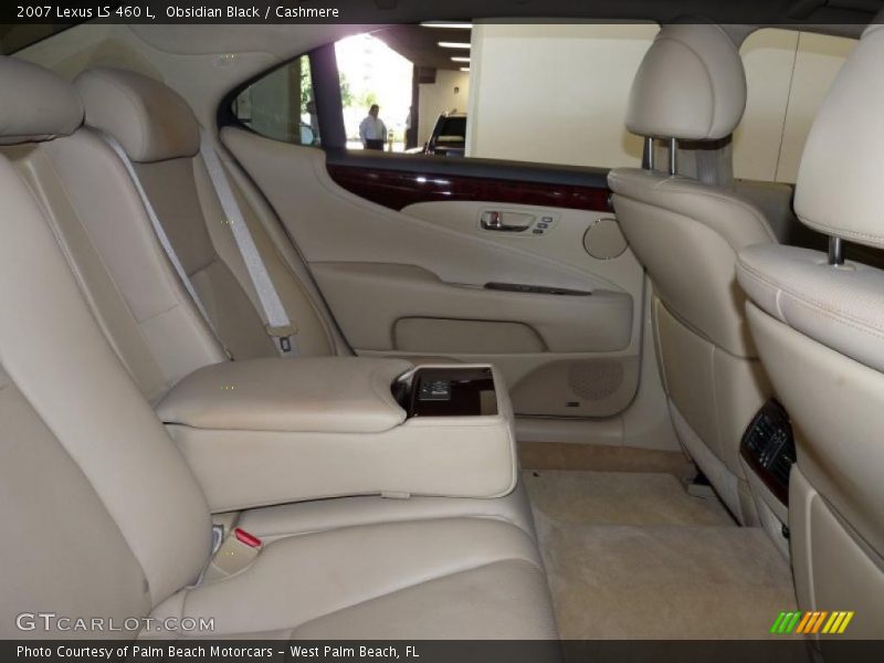Obsidian Black / Cashmere 2007 Lexus LS 460 L