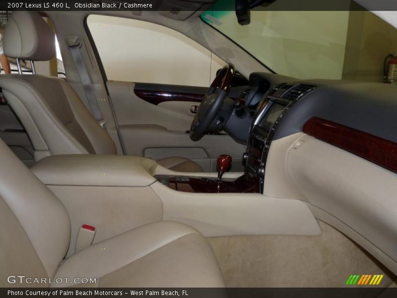 Obsidian Black / Cashmere 2007 Lexus LS 460 L