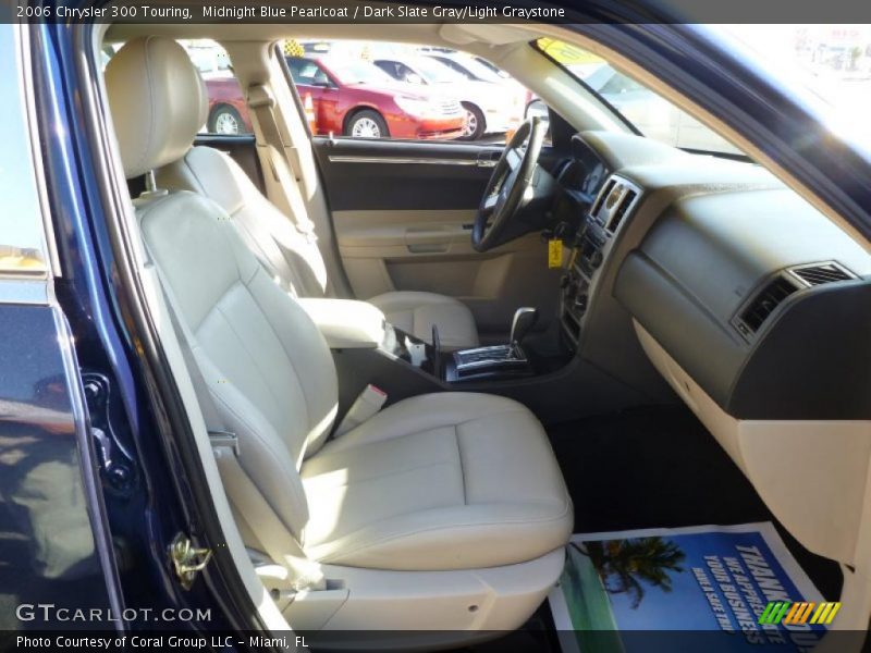 Midnight Blue Pearlcoat / Dark Slate Gray/Light Graystone 2006 Chrysler 300 Touring