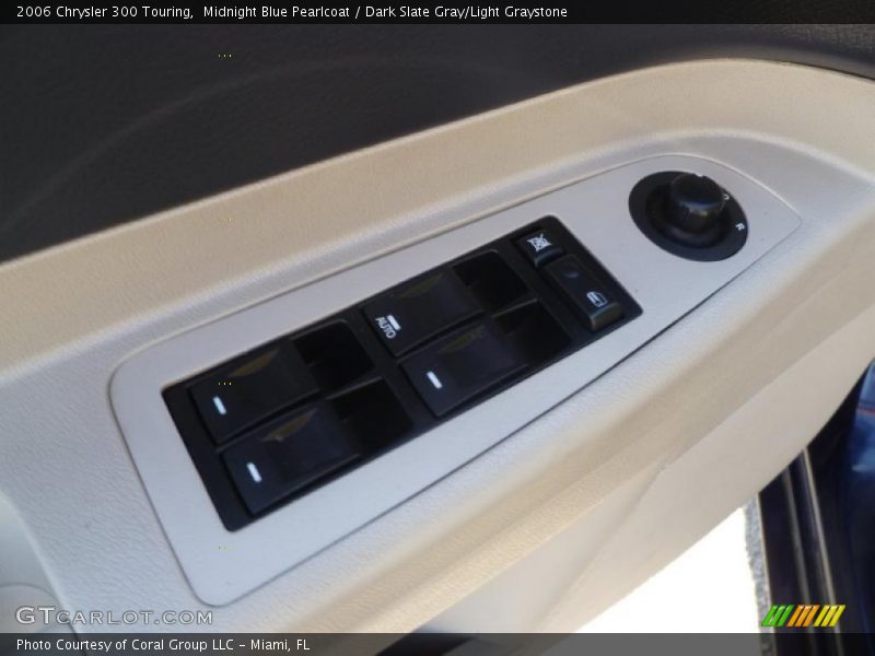 Midnight Blue Pearlcoat / Dark Slate Gray/Light Graystone 2006 Chrysler 300 Touring