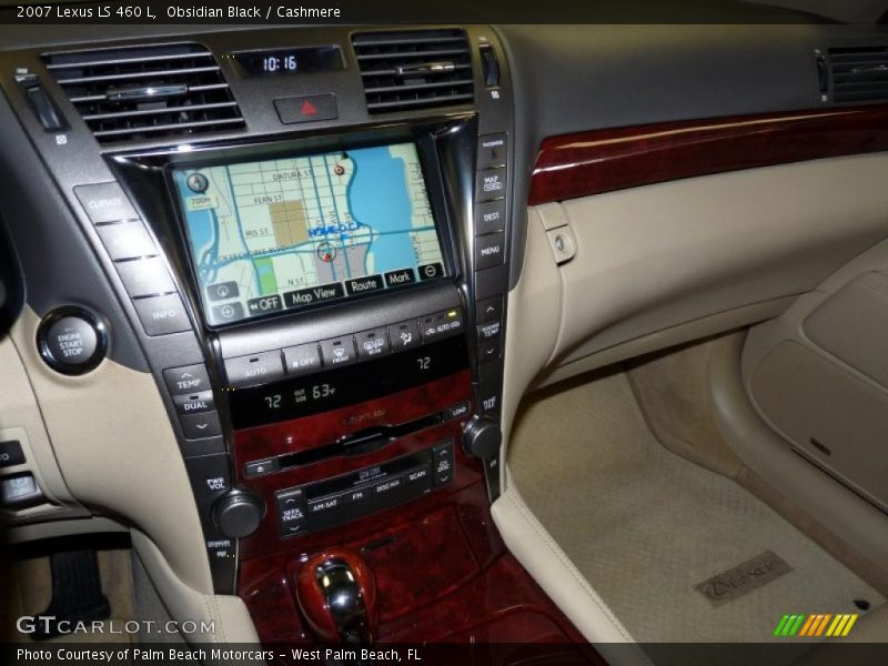 Obsidian Black / Cashmere 2007 Lexus LS 460 L