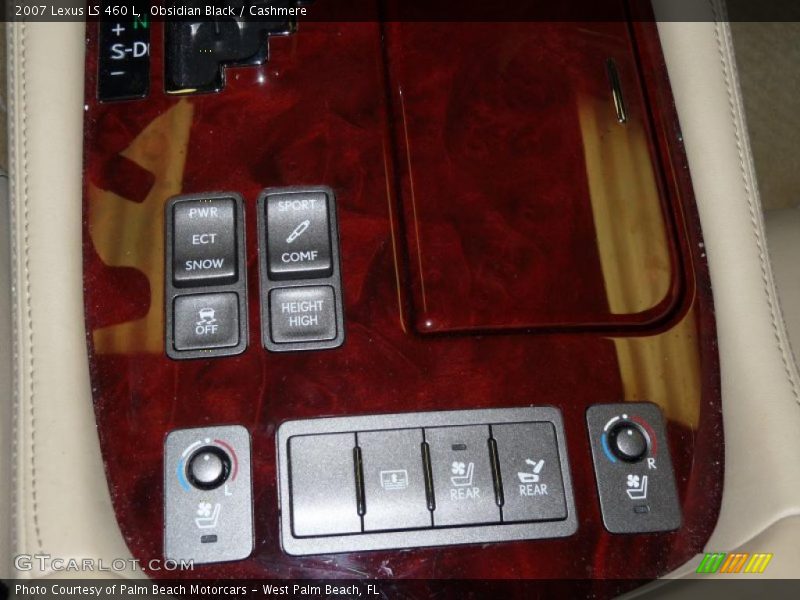 Obsidian Black / Cashmere 2007 Lexus LS 460 L