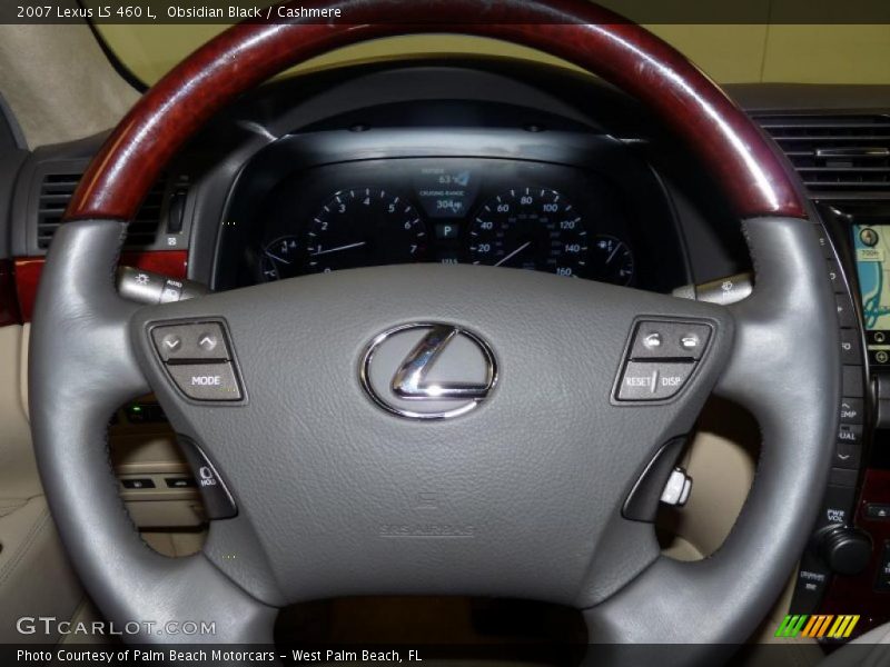 Obsidian Black / Cashmere 2007 Lexus LS 460 L