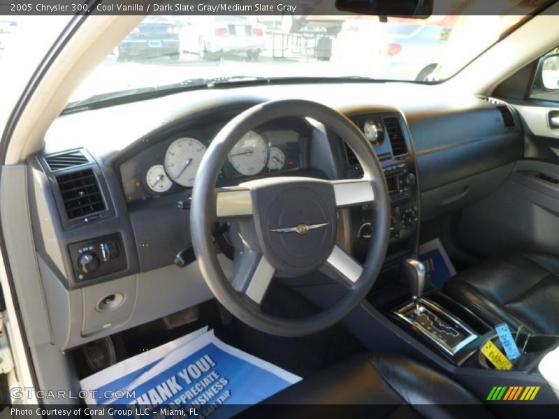 Cool Vanilla / Dark Slate Gray/Medium Slate Gray 2005 Chrysler 300