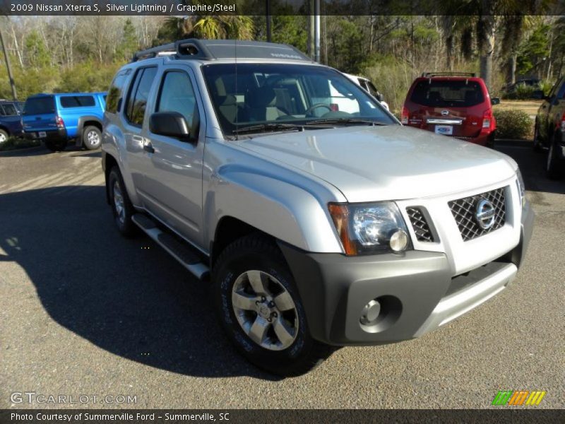 Silver Lightning / Graphite/Steel 2009 Nissan Xterra S