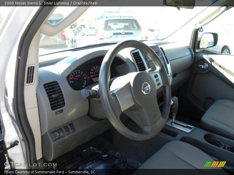 Silver Lightning / Graphite/Steel 2009 Nissan Xterra S