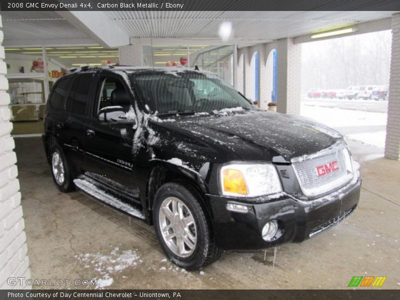 Carbon Black Metallic / Ebony 2008 GMC Envoy Denali 4x4