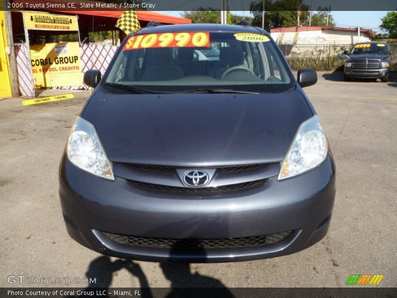 Slate Metallic / Stone Gray 2006 Toyota Sienna CE