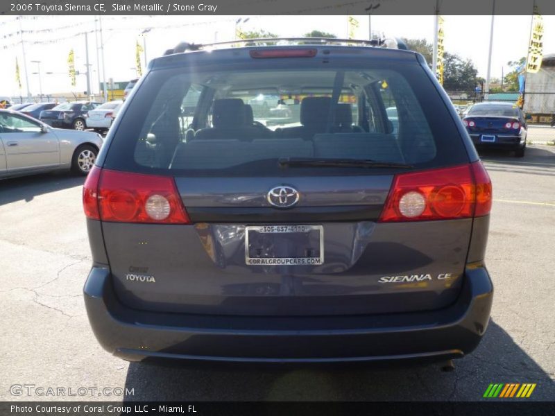 Slate Metallic / Stone Gray 2006 Toyota Sienna CE