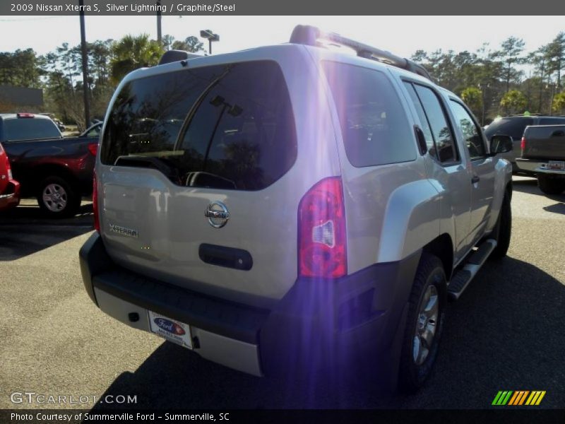 Silver Lightning / Graphite/Steel 2009 Nissan Xterra S