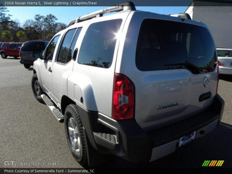 Silver Lightning / Graphite/Steel 2009 Nissan Xterra S