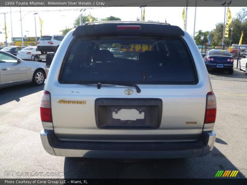 Millennium Silver Metallic / Gray 1999 Toyota 4Runner