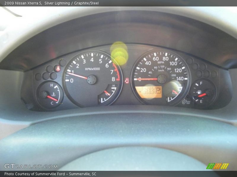 Silver Lightning / Graphite/Steel 2009 Nissan Xterra S