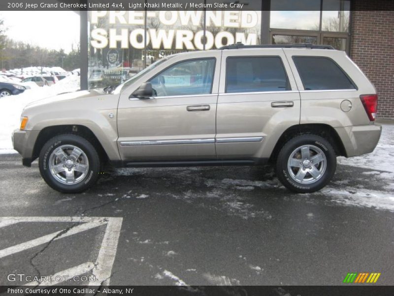Light Khaki Metallic / Medium Slate Gray 2006 Jeep Grand Cherokee Limited 4x4