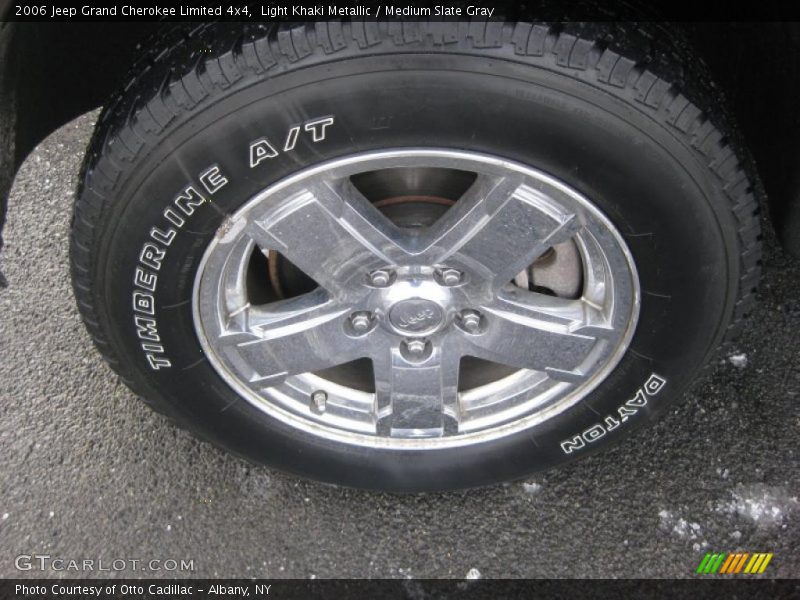 Light Khaki Metallic / Medium Slate Gray 2006 Jeep Grand Cherokee Limited 4x4