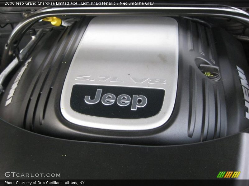 Light Khaki Metallic / Medium Slate Gray 2006 Jeep Grand Cherokee Limited 4x4