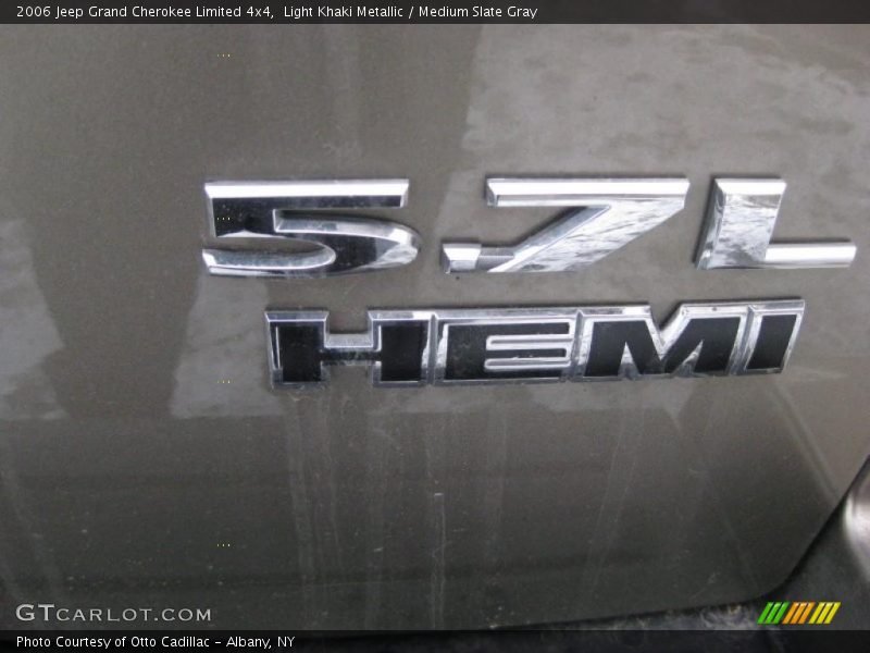 Light Khaki Metallic / Medium Slate Gray 2006 Jeep Grand Cherokee Limited 4x4