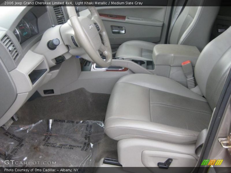 Light Khaki Metallic / Medium Slate Gray 2006 Jeep Grand Cherokee Limited 4x4