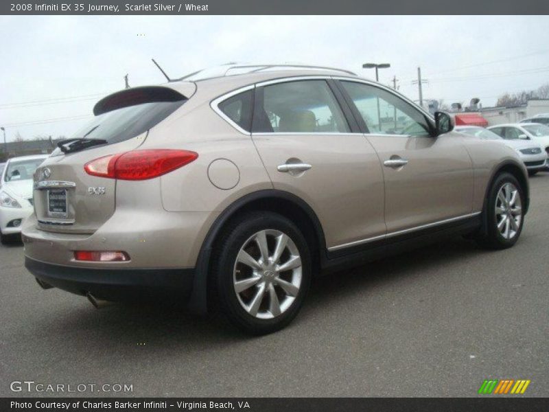Scarlet Silver / Wheat 2008 Infiniti EX 35 Journey